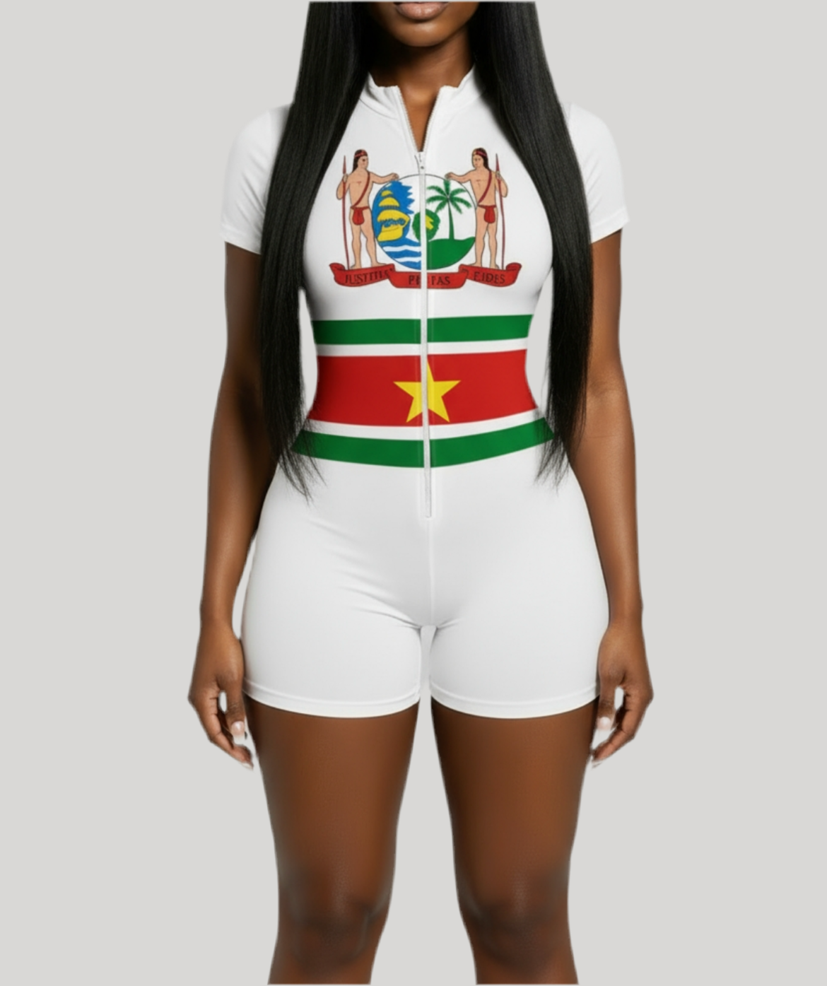 Suriname flag Romper