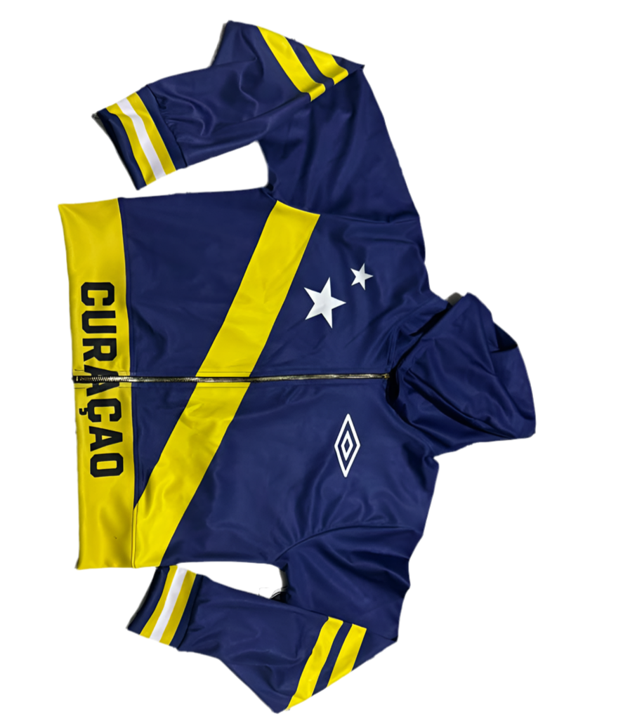 Curacao hoodie vest (Cropped version or a lil longer, take a size smaller!) ps: THIS IS NOT OVERSIZED