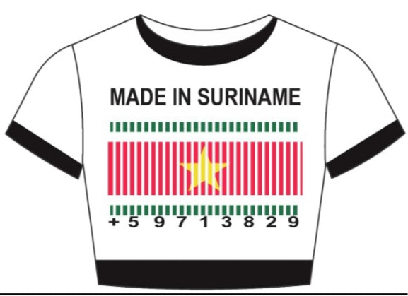 MADE IN SURINAME Crop Top