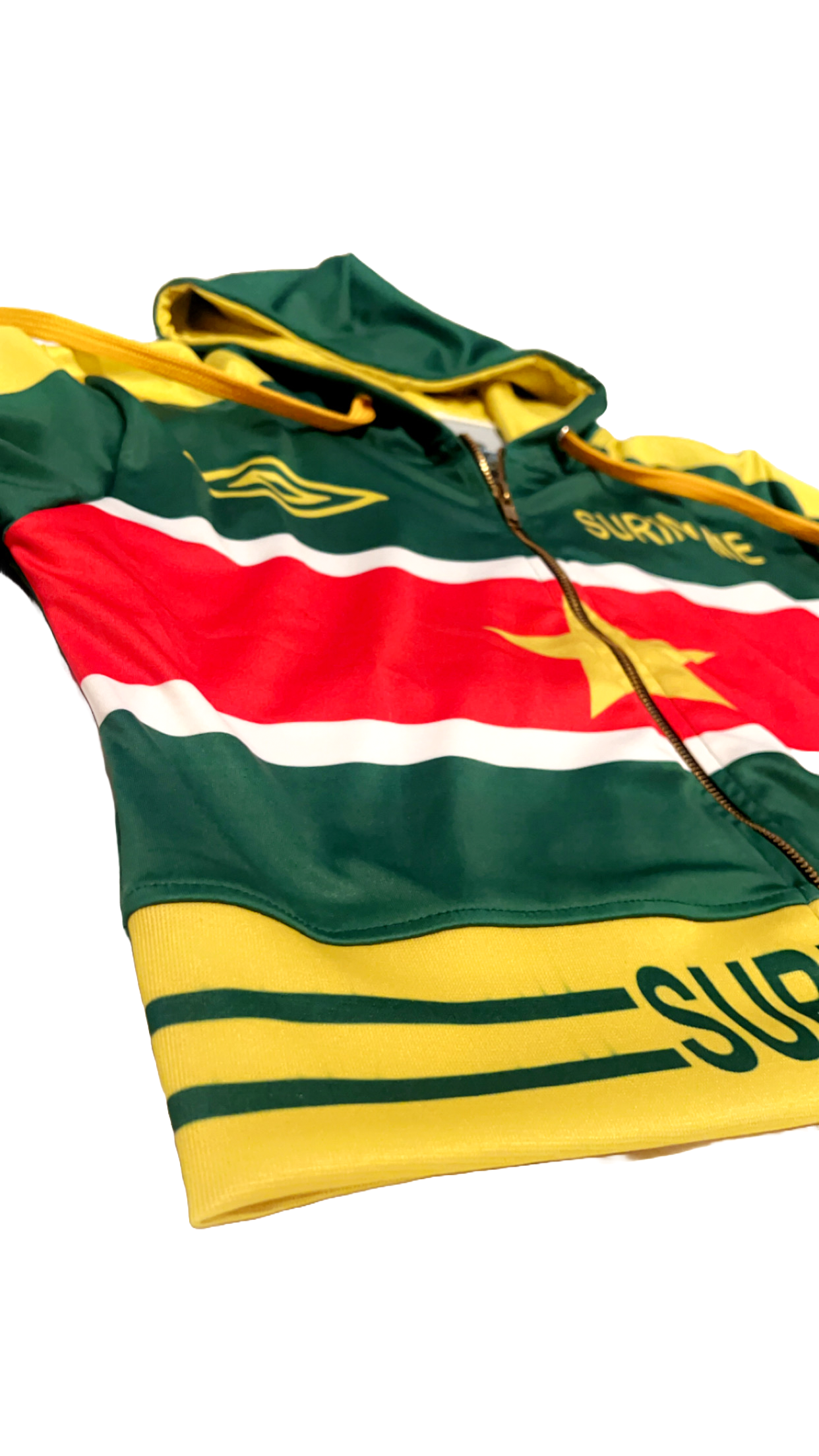 Suriname Hoodie – (Cropped version or a lil longer, take a size smaller!) ps: THIS IS NOT OVERSIZED