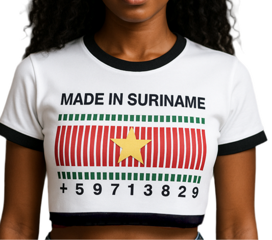 MADE IN SURINAME Crop Top