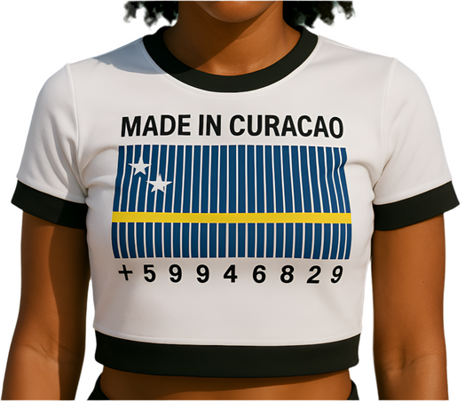 Made in Curaçao croptop