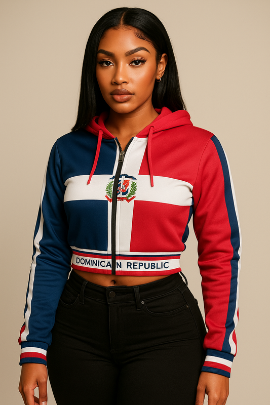 Dominican Republic Flag Jacket 🇩🇴