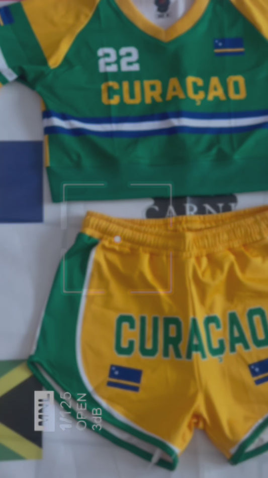 Curacao Croptop Sport Set🇨🇼
